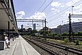 Vista della stazione in direzione sud