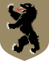 The coat of arms of Pärnu County, Estonia