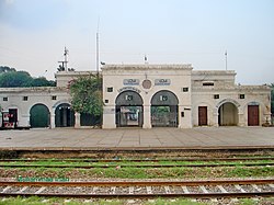 Farooqabad Railway Station built during the British Rule around nineteenth century.