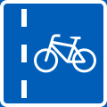 Pyöräkaista/Cykelfält