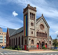 Primera Iglesia Presbiteriana (1870, Renwick y Sands) Hartford