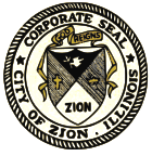 The former seal of Zion, Illinois