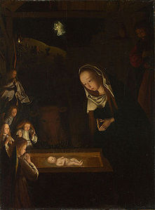 Nativity at Night, by Geertgen tot Sint Jans