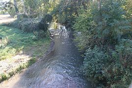 The Gers river in Sariac-Magnoac