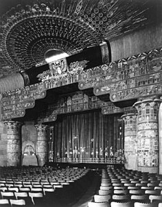 Grauman's Egyptian Theatre in Hollywood (Los Angeles), California, by Meyer & Holler (1922)