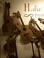 Harp guitars at the Museum of Making Music.