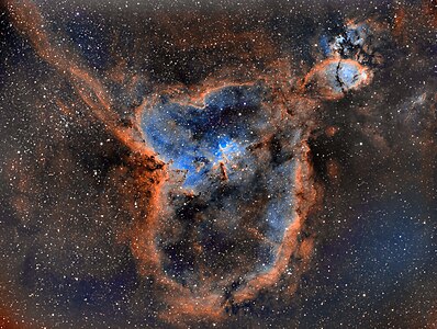 Heart Nebula, by Ram Samudrala