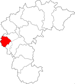 Location of Heungdeok-gu