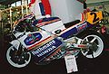 The Rothmans Honda NSR500, ridden by Mick Doohan in the 1993 season on display.