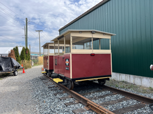 Honey Bee Express Railroad Speeders (Woodings speeder) at FVHRS