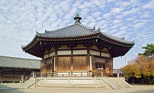 Hall of Dreams at Hōryū-ji, by Frank J. Gualtieri Jr. (edited by Papa Lima Whiskey)