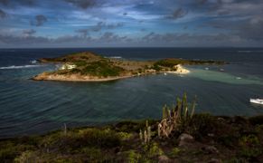 Îlet Pinel à Saint-Martin.