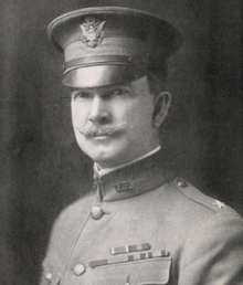 1920 black and white head and shoulders photo of Brigadier General James A. Ryan in dress uniform and cap, facing to his right, looking forward