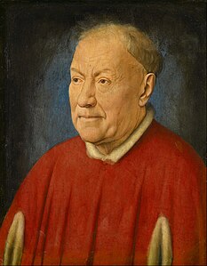 Portrait of Cardinal Niccolò Albergati, by Jan van Eyck
