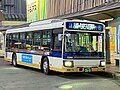 一般路線車 (大型車)　Ｍ12228号車、いすゞ・エルガ　※高尾営業所と同じ白色LED車両。