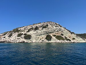 Kalem Island stratified rocks