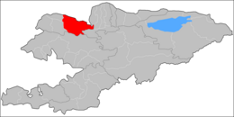 Distretto di Talas – Localizzazione