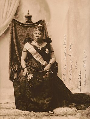 63. Queen Lili'uokalani of Hawaii