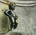 The statue of Manneken Pis in Brussels is an example of a cultural belgitude.
