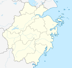 Rui'an is located in Zhejiang