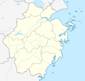 Mappa di localizzazione: Zhejiang