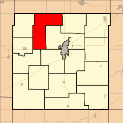 Location in Franklin County