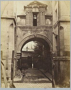 L'arc de Nazareth en 1868.
