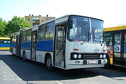 Ikarus 280-as busz 2007-ben a régi 23-as vonalon