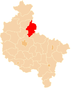 Location within the voivodeship