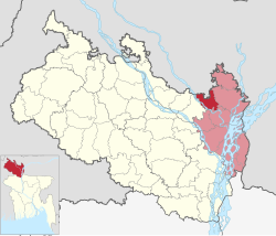 Location of Phulbari