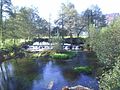 Río Sarria á saída da vila