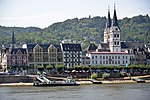 Blick auf Boppard am Rhein