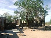 The ruins of the Scorpion Gulch residence. It is located at 10225 S. Central Ave, in South Mountain Park in Phoenix, Arizona. The property was listed in the Phoenix Historic Property and Preservation Register in October of 1990 (PHPR).