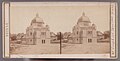 Cardboard stereoscopic disc with photos of the synagogue in Geneva, c. 1860, in the collection of the Jewish Museum of Switzerland