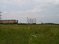 Looking north from Tottenham Marshes towards Edmonton