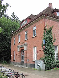 Exterior of the station building