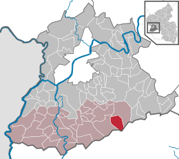 Waldweiler – Mappa