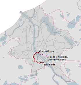 Parcours de la ligne 10.