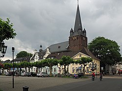 Market square and St. Peter's church