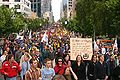 ACTU Industrial Relations rally in Melbourne on 15 November 2005