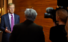 Ari Vatanen au parlement Européen de Strasbourg