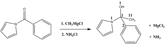 Carbinol tetrahedral intermediate