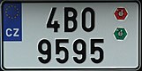 American standard plate