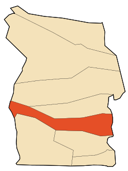 Location of Tendla Commune within El M'Ghair Province