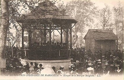 Kiosque de la musique malgache