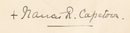 Francis Robinson Phelps's signature