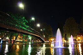 Park in the town center