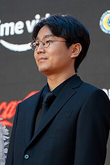 Picture of Gu Xiaogang at the 36th Tokyo International Film Festival in 2023