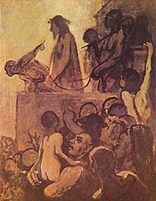 Ecce Homo, by Honoré Daumier, (1850)