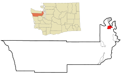 Location of Port Hadlock-Irondale, Washington